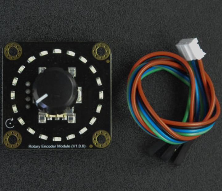 Produktbild DFRobot Gravity 360° I2C Rotary Encoder Modul mit LED