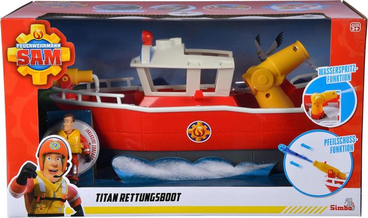 Actual product image Simba Sam Titan Fireboat