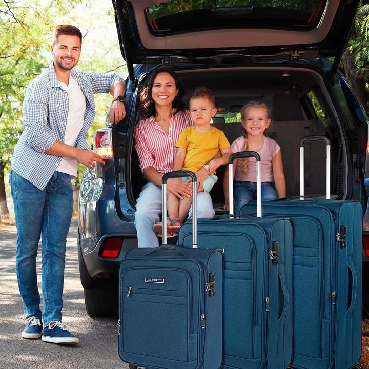 Actual product image Jaslen Trolley set (82.50 l, Hand luggage (up to 50 litres), M (50 - 90l))