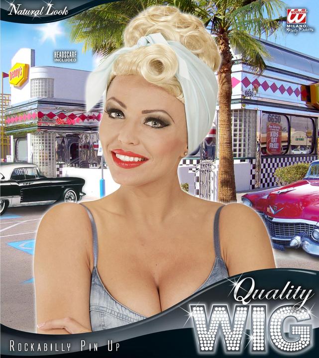 Immagine prodotto Widmann Rockabilly parrucca Pin Up Girl parrucca