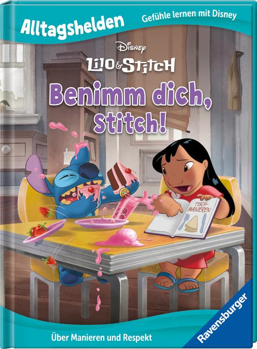 Produktbild Ravensburger Alltagshelden Gefühle lernen mit Disney: Disney Lilo & Stitch: Benimm dich, Stitch! Über Manieren (Deutsch, The Walt Disney Company, 2024)