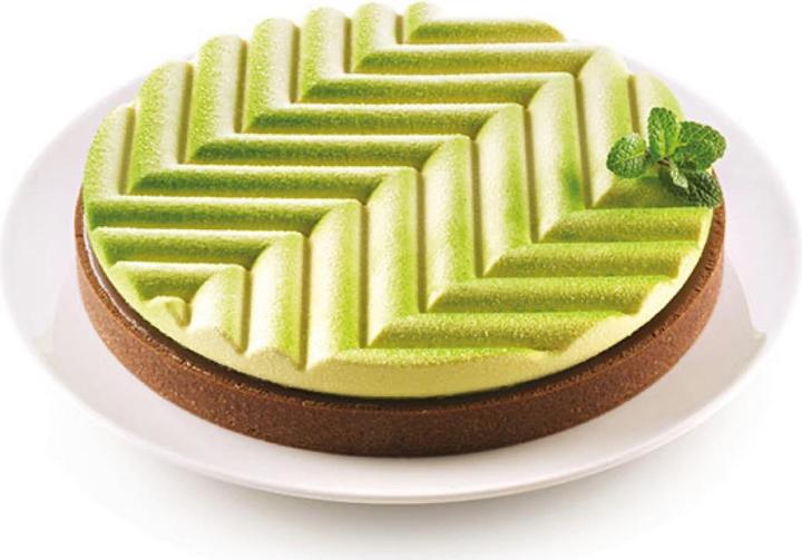 Image du produit Silikomart Moule en silicone - Kit Tarte - Graphique (23 cm)