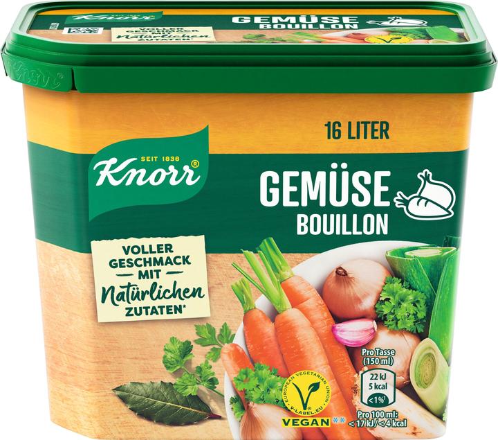 Produktbild Knorr Gemüsebouillon Dose 320g ergibt 16 l (16000 ml)