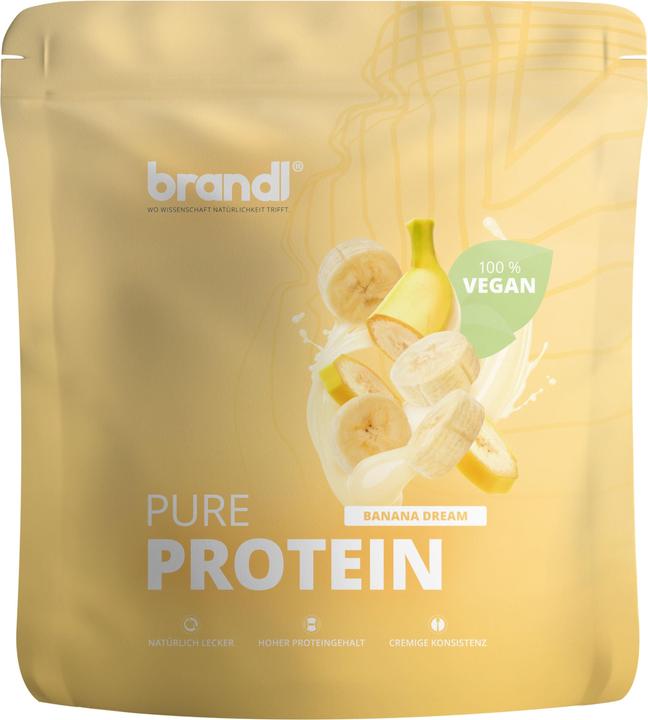 Produktbild Brandl-Nutrition Pure Protein Vegan (Banane, 1 Stk., 1000 g)