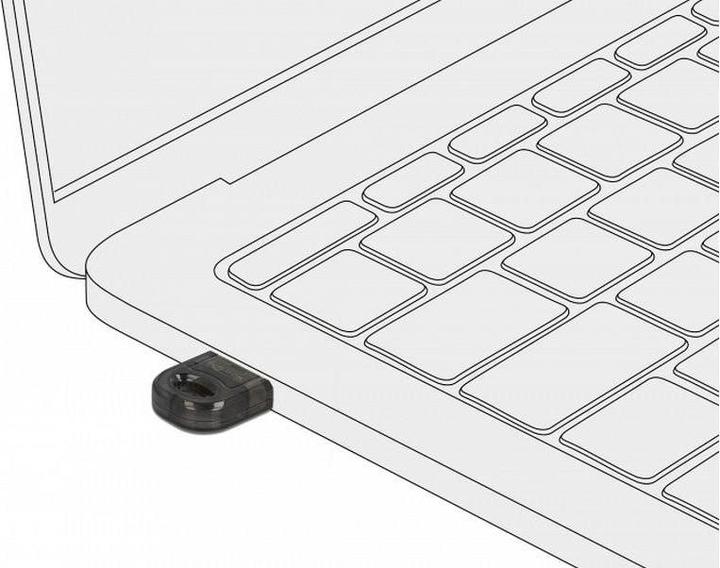 Produktbild Delock USB-Bluetooth-Adapter 61012 USB 2.0 - Bluetooth 5.0 (Sender & Empfänger)