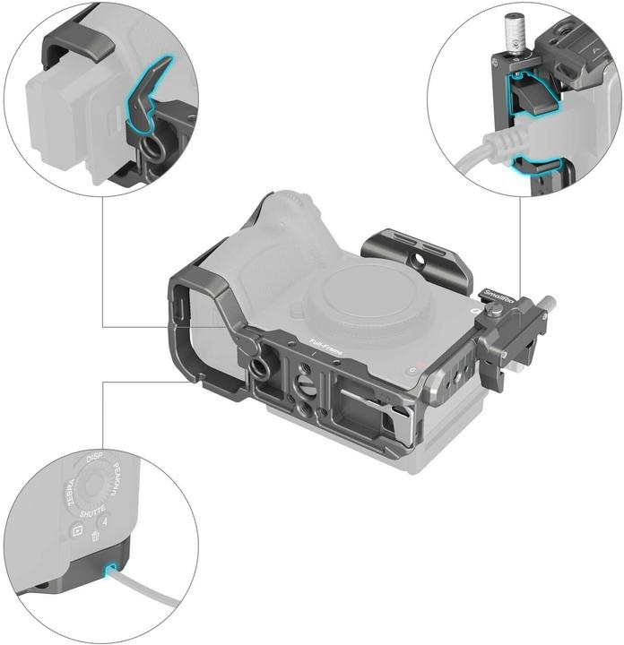 Actual product image SmallRig HawkLock Quick Release Cage Kit (Cage)