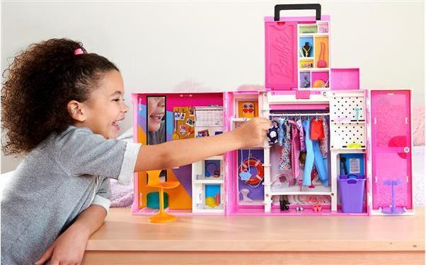 Image du produit Barbie Set de jeu Armoire de rêve