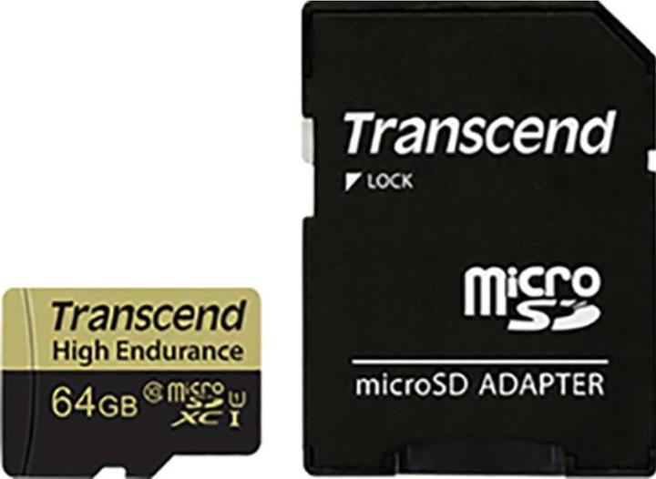 Actual product image Transcend high-endurance (16 GB, microSDHC, U1, UHS-I)