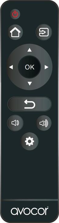 Actual product image Avocor Remote f AVF AVG AVW (Device-specific remote control)