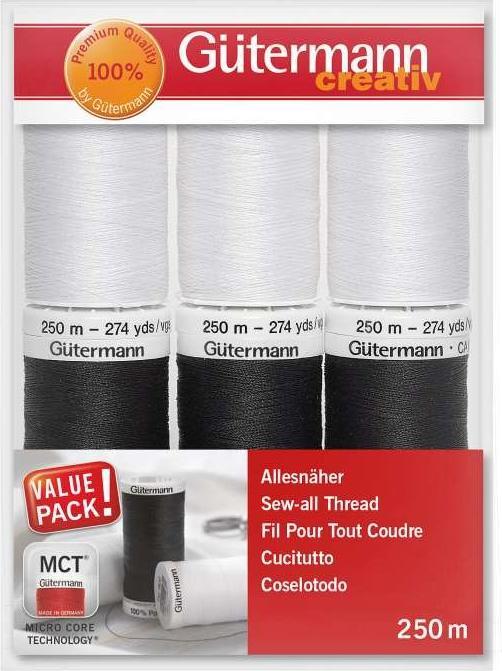 Produktbild Gütermann Set 6x Allesnäher 250m (250 m)