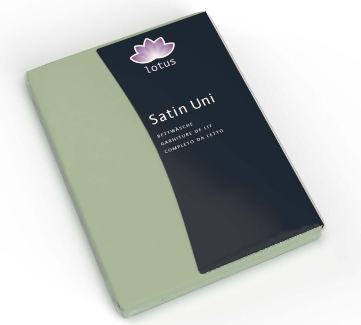 Actual product image Lotus Bettwaren Satin uni (Duvet cover, 160 x 210 cm)