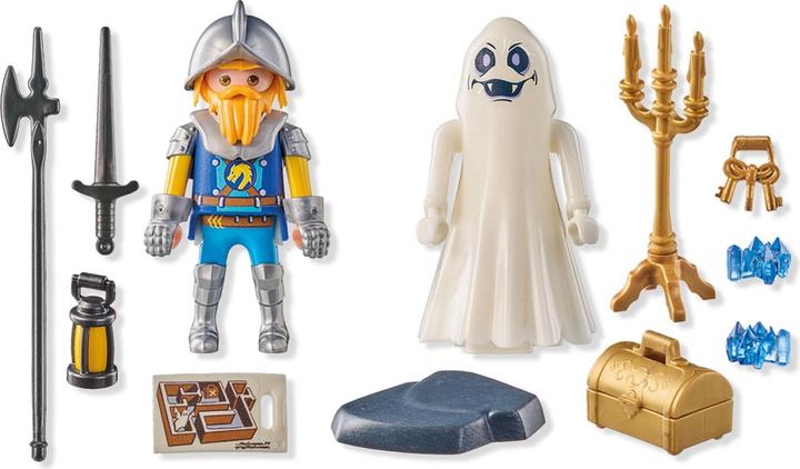 Image du produit Playmobil Fantôme de château et chevalier (71797, Playmobil Novelmore)