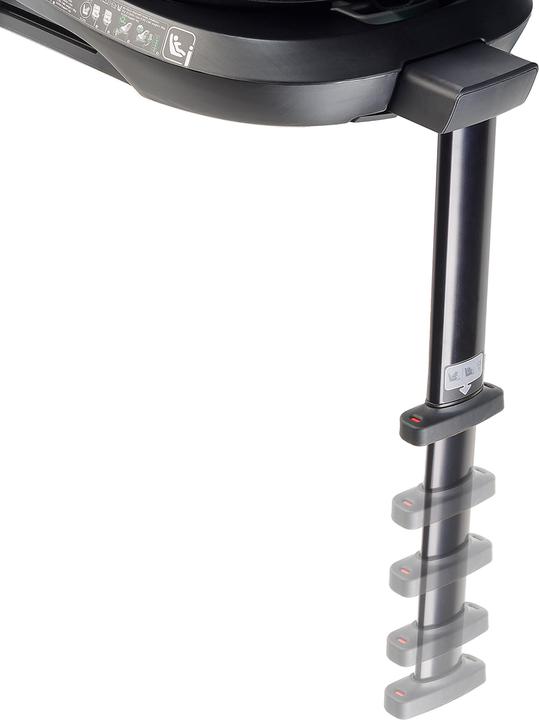 Actual product image BabyGo Move 360 Grey child seat (Reboarder, ECE R129/i-Size Standard)