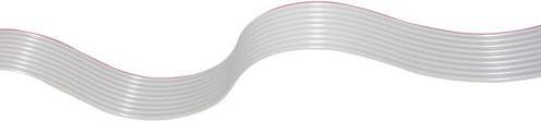 Actual product image Flat ribbon c. 28AWG 50pin RM1.00 grey 30.5m
