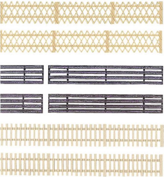 Immagine prodotto Auhagen 42 557 H0 Recinzione in legno Recinzione in plastica