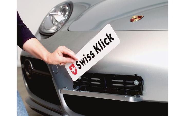 Image du produit Swissklick Kit de porte-numéros interchangeables portrait 30x8cm 30x16cm (Avant + arrière, Format portrait)