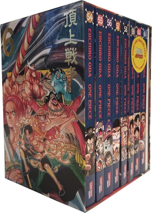 Immagine prodotto One Piece Sammelschuber 6: Marine Ford (inklusive Band 54-61) (Tedesco, Eiichiro Oda, 2024)