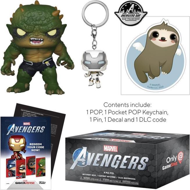 Actual product image Funko POP! Marvel Avengers Gamerverse Exclusive Box