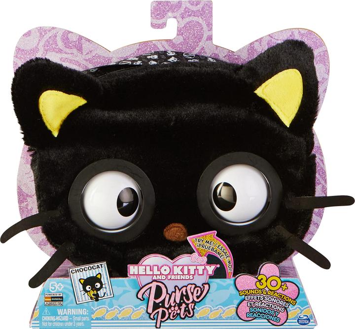 Actual product image Spin Master PURSE PETS SANRIO Handbag Chocokat