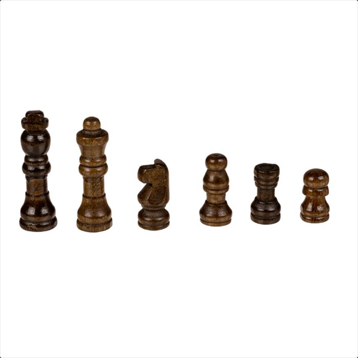 Actual product image Out of the blue ootb - Wooden board game, chess, approx. 34 x 34 cm