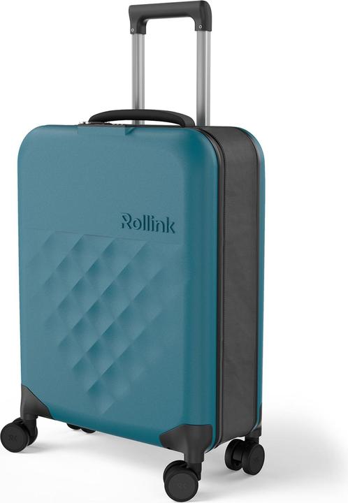 Immagine prodotto Rollink Custodia Flex 360 spinner, 21", laguna profonda (40 l, Bagaglio a mano (fino a 50 litri))