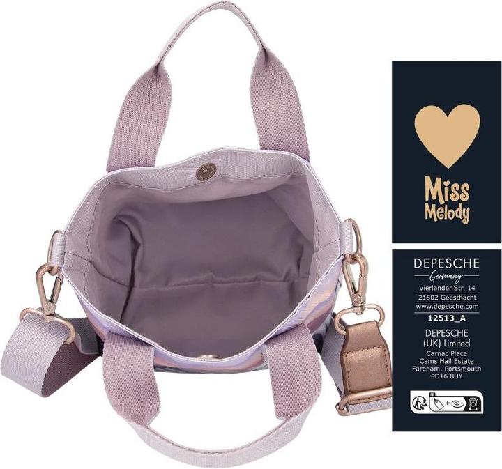 Actual product image Depesche Miss Melody - Handbag NIGHT HORSES ( 0412513 )