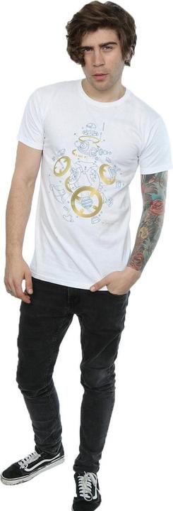 Image du produit Star Wars - T-shirt THE LAST JEDI BB-8 DECONSTRUCTED - Homme (3XL)