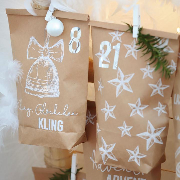 Produktbild Papierdrachen Weihnachtsverse