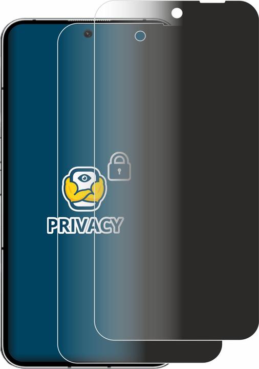 Produktbild BROTECT Sichtschutzfolie Anti-Spy Privacy Folie Blaulicht-Schutz (2 Stück, Nothing Phone (2))