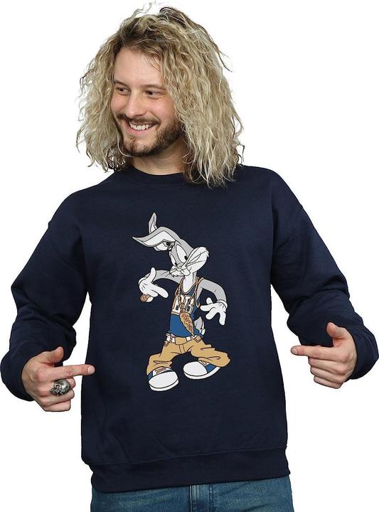 Immagine prodotto Looney Tunes Felpa in cotone Rapper Bugs Bunny (L)