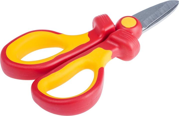 Actual product image Rs Pro VDE Insulated Electrician Scissors 160mm (4.80 cm)