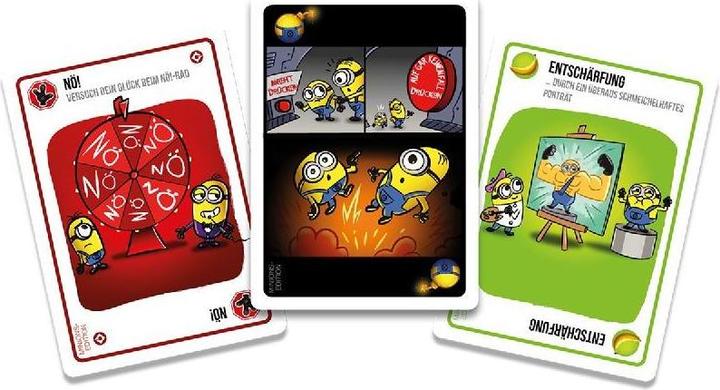 Actual product image Asmodée EXKD0009 - Exploding Minions - Card game, for 2-5 player, from 7 years (DE Edition) (German)