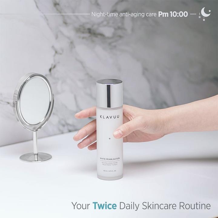Image du produit Klavuu Tonique de traitement revitalisant à la perle blanche (140 ml)