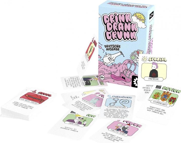 Actual product image Game Factory Drink Drank Drunk (German)