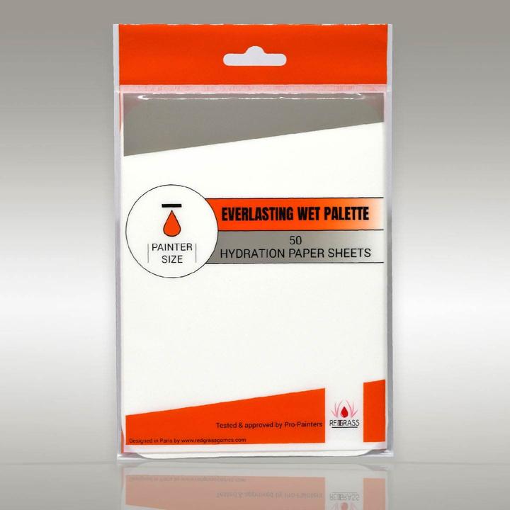 Actual product image Redgrass RED-WPPP06 - Painting tools: Hydration paper sheets for Painter