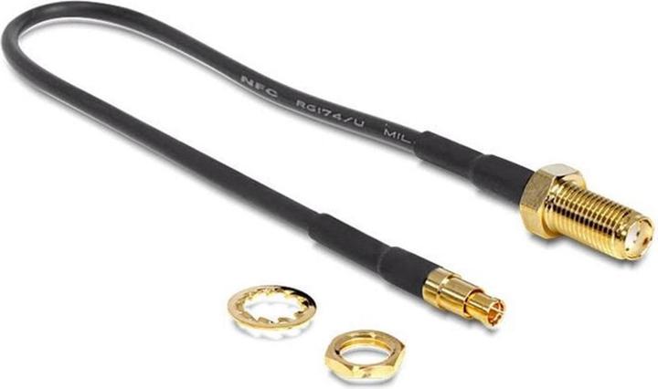 Delock GSM/3G/4G TS-9 Stecker zu SMA Adapter, 20cm (Antennenkabel)