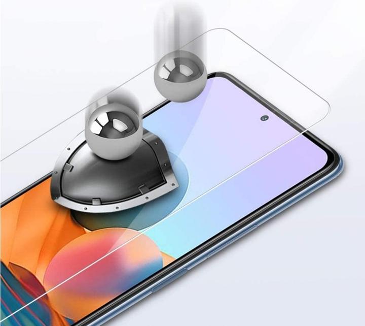 Produktbild Screenguard Xiaomi Redmi Note 10 Pro Panzerglas Schutzfolie Case Friendly Design (1 Stück, Xiaomi Redmi Note 10 Pro)