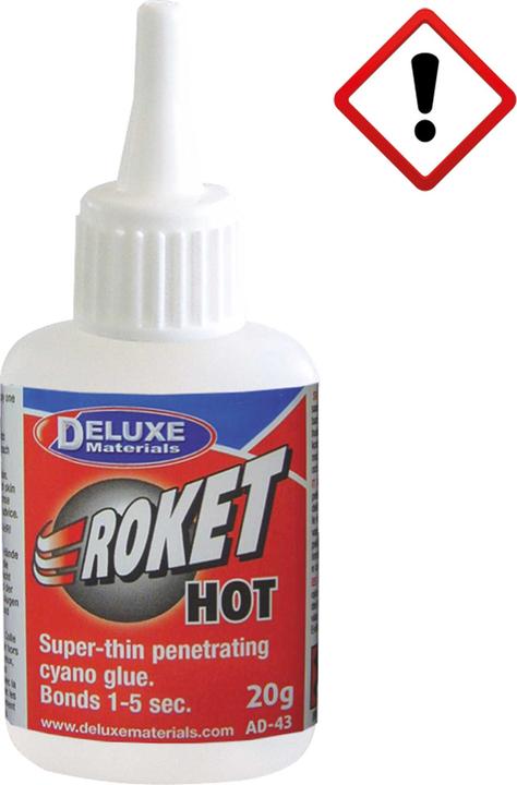 Produktbild Deluxe Materials Roket Hot CA 20g (35 g, 1 ml)