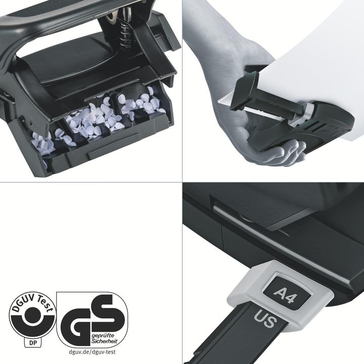 Produktbild Leitz Locher NeXXt Recycle 10 Seiten, Schwarz