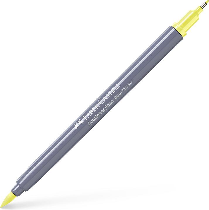 Immagine prodotto Faber-Castell Dual Marker Goldfaber Aqua (smalto giallo chiaro, 0.40 mm, 1 x)