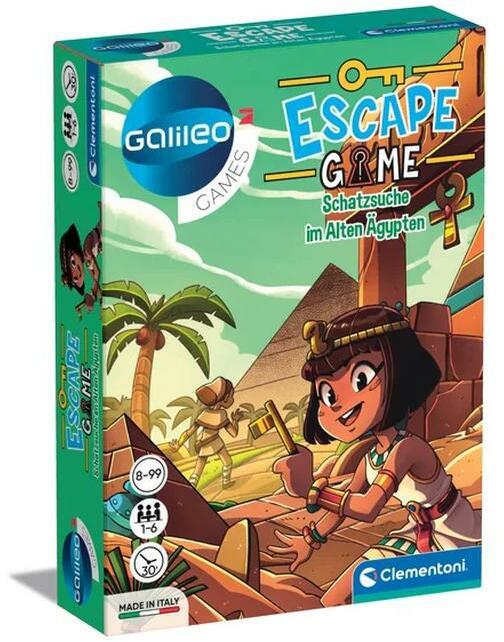 Produktbild Clementoni Galileo Escape Game Schatzsuche (Deutsch)