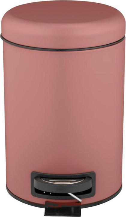 Image du produit Wenko Poubelle à pédale Leman, vieux rose (3 l)