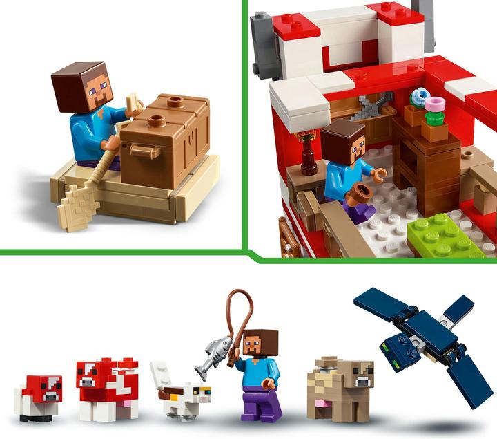 Actual product image LEGO Das Pilzkuh-Haus (21270, LEGO Minecraft)
