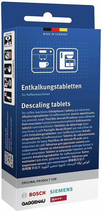 Produktbild Bosch Hausgeräte Entkalkungstabletten