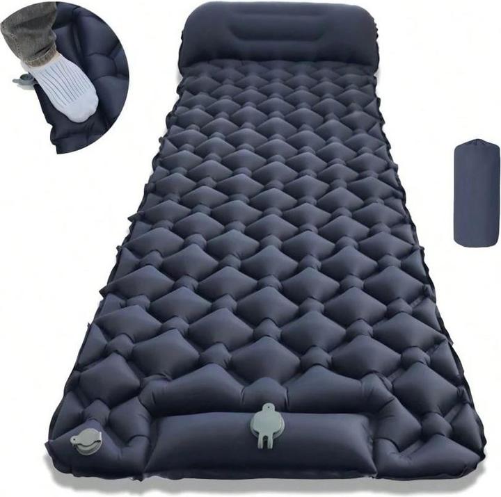 Produktbild Dema Aufblasbares Camping-Luftmatratze Dunkelblau