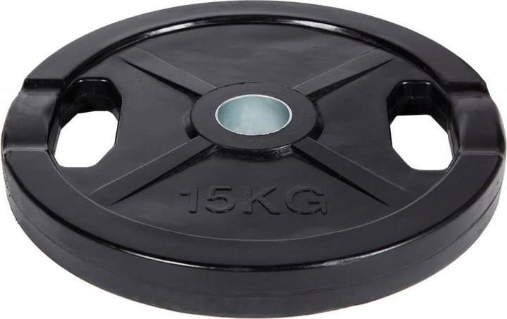 Produktbild Fitcom Gummierte Olympia Hantelscheibe (1 x 15 kg)