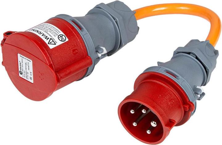Image du produit Normrahmen Câble adaptateur CEE32/5 - CEE16/5 (0.20 m, CEE 32/5)