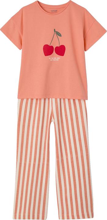 Produktbild Vertbaudet Mädchen-Set: T-Shirt & weite Hose (104)