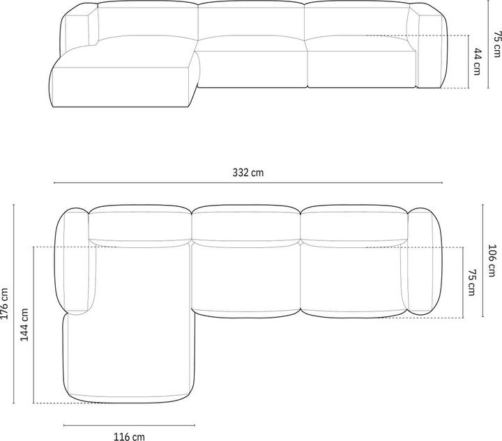 Produktbild Micadoni Martina (Ecksofa)