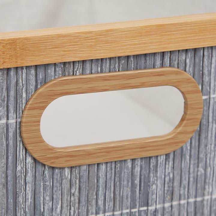 Actual product image Relaxdays 3x storage basket (3 x, 41 x 33.5 x 17 cm)